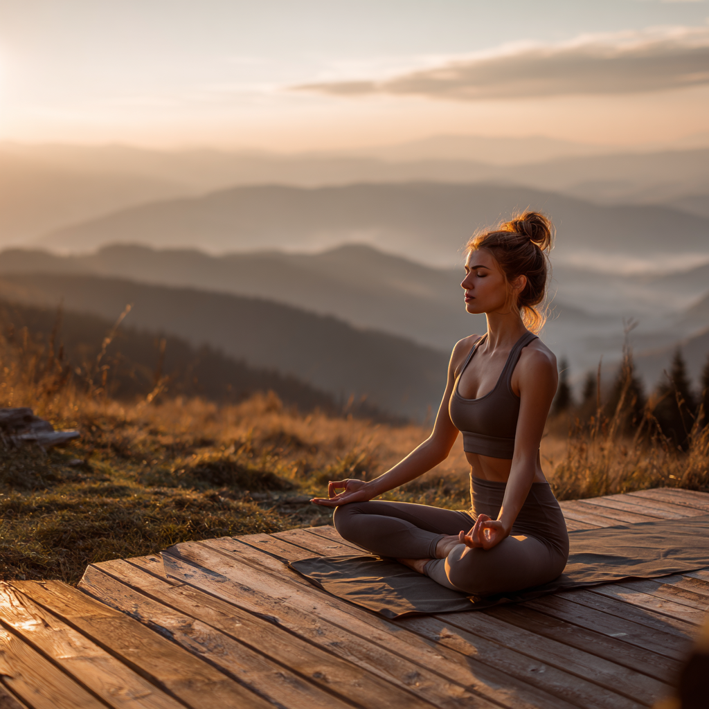 Йога студія з природним освітленням